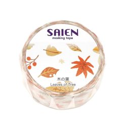 Saien Washi Tape - Leaves of Tree