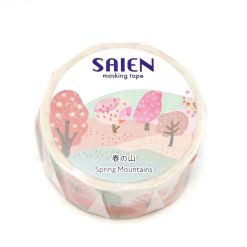 Saien Washi Tape - Spring Mountains