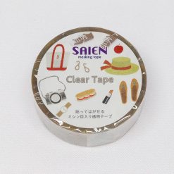 Saien Clear Perforated PET Tape - Outing