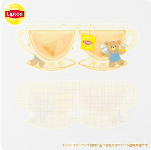 Furukawa Paper x Lipton Note Card Set - Milk Tea