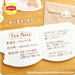 Furukawa Paper x Lipton Note Card Set - Peach Tea