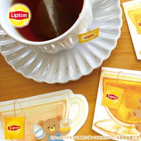 Furukawa Paper x Lipton Note Card Set - Peach Tea