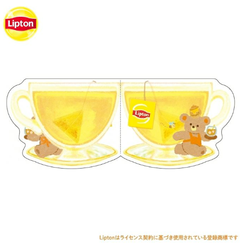 Furukawa Paper x Lipton Note Card Set - Honey Tea