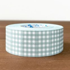 Stamp Marché Label Sticker Roll - Gingham Check