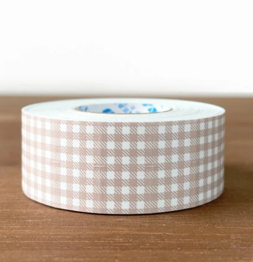 Stamp Marché Label Sticker Roll - Gingham Check - Image 13