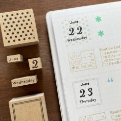 PRICE NEEDED Stamp Marché Rubber Stamps 0-9 Number Set