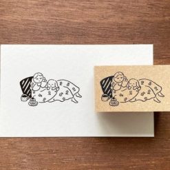 Stamp Marché Rubber Stamp - Pyjama Time