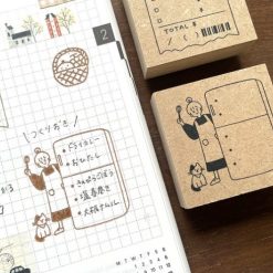 Stamp Marché Rubber Stamp - Refrigerator