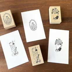 Stamp Marché Rubber Stamp - Flower Bouquet
