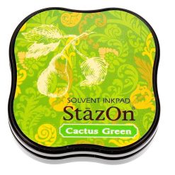 Tsukineko StazOn Midi Ink Pad - Cactus Green
