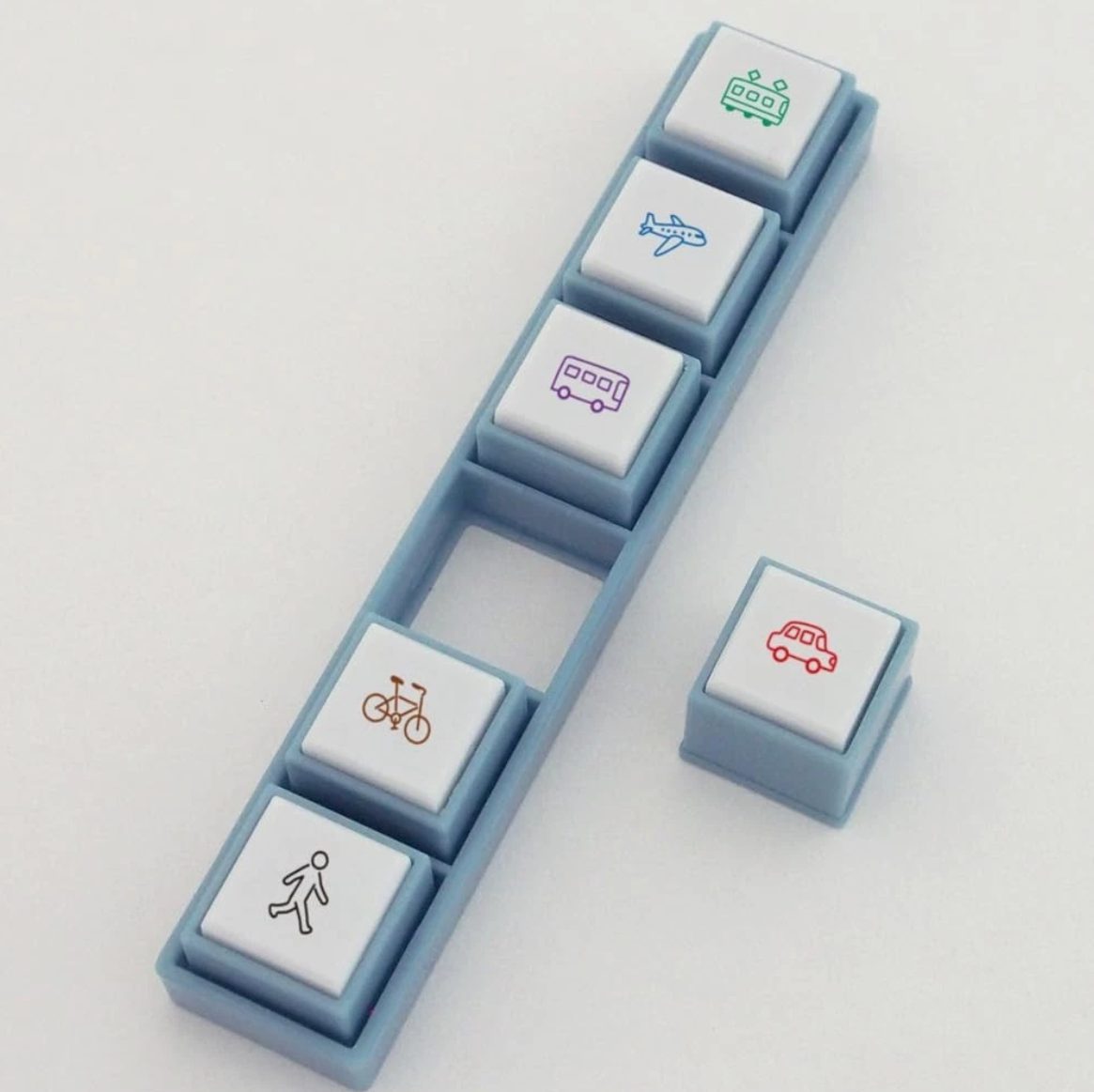 Kodomo no Kao Pochitto Stamp Pick! - Transport