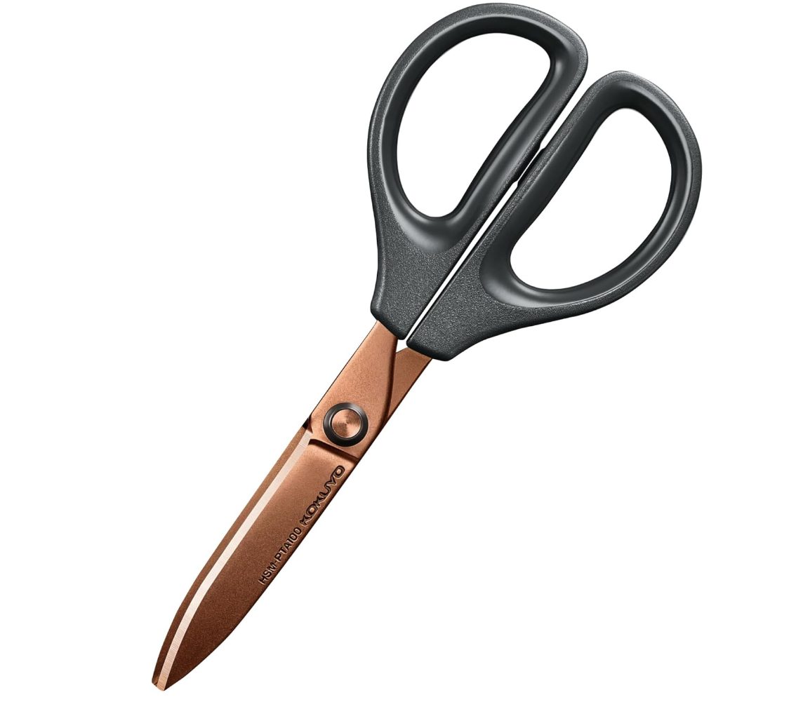 Kokuyo Scissors with Glueless Titanium Blades