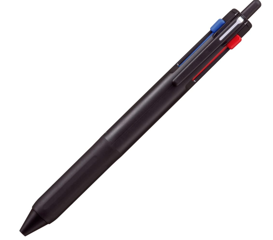 Uni Mitsubishi Jetstream 3-Colour Ballpoint Pen 0.7mm - Black