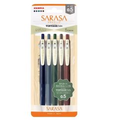 Zebra Sarasa Nano Vintage Sets 0.5mm