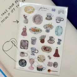 Pion Washi Stickers - Pottery