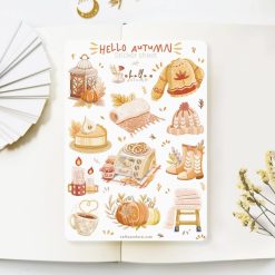 Lettoon Sticker Sheet - Autumn In My Heart