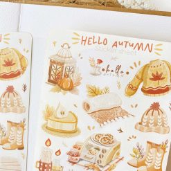 Lettoon Sticker Sheet - Autumn In My Heart