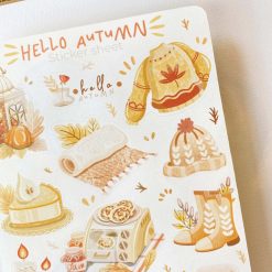 Lettoon Sticker Sheet - Autumn In My Heart