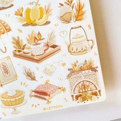 Lettoon Sticker Sheet - Autumn Vibes
