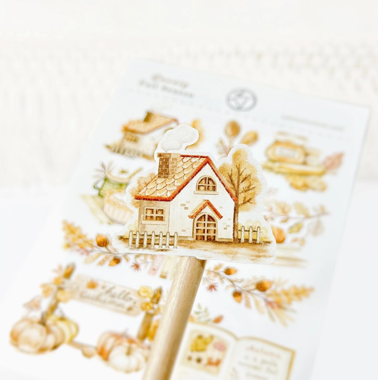 Lettoon Sticker Sheet - Lovely Fall Season