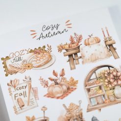 Lettoon Sticker Sheet - Cosy Autumn (2 Versions)