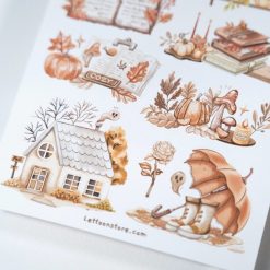 Lettoon Sticker Sheet - Cosy Autumn (2 Versions)