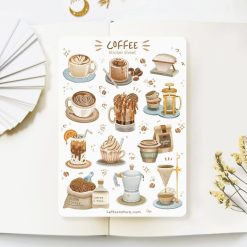 Lettoon Sticker Sheet - Lovely Morning Coffee