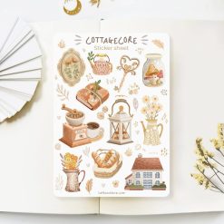Lettoon Sticker Sheet - Cottagecore