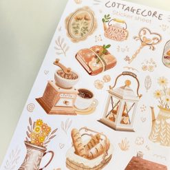 Lettoon Sticker Sheet - Cottagecore