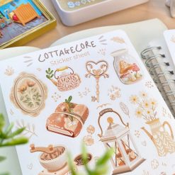 Lettoon Sticker Sheet - Cottagecore