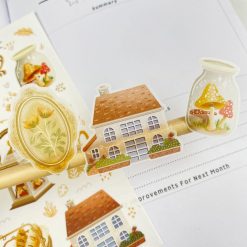 Lettoon Sticker Sheet - Cottagecore
