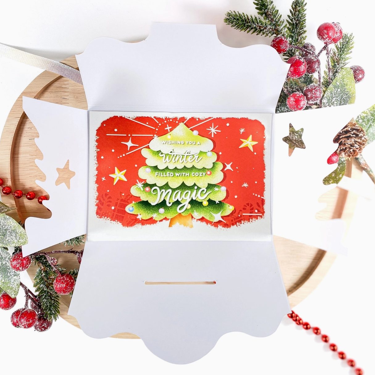Lettoon Sticker Sheets & Postcard Set - Magical Cosy Winter
