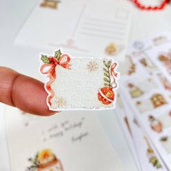 Lettoon Sticker Sheets & Postcard Set - Magical Cosy Winter