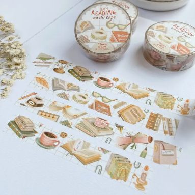 Lettoon Washi Tape - Day Reading
