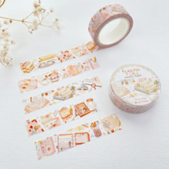Lettoon Washi Tape - Reading Time