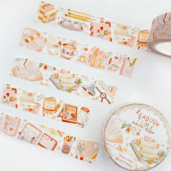 Lettoon Washi Tape - Reading Time