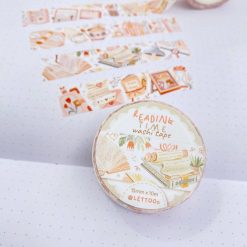 Lettoon Washi Tape - Reading Time