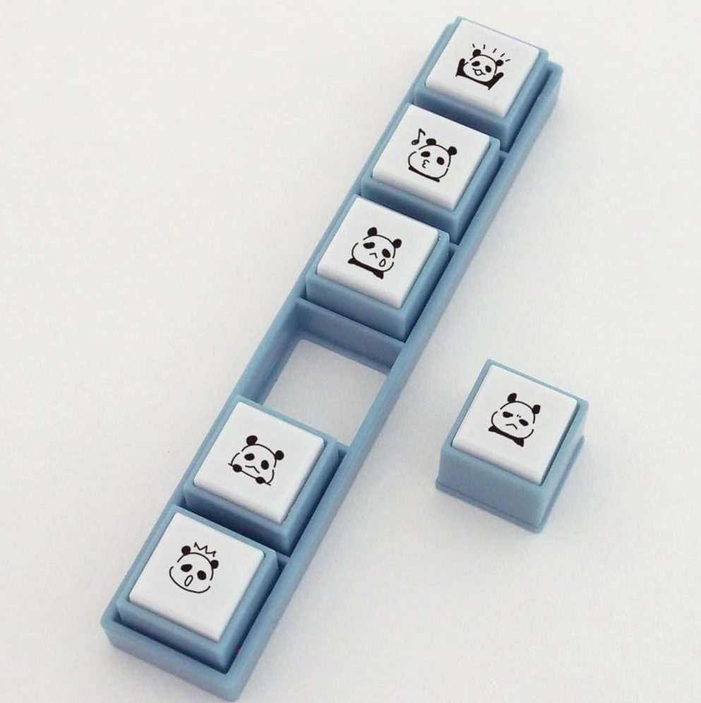 Kodomo no Kao Pochitto Stamp Pick! - Panda Mood