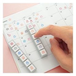 Kodomo no Kao Pochitto Stamp 6 - Weather Log