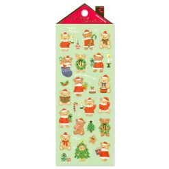 Mind Wave Winter Selection Stickers - Santa Bear