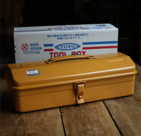 Toyo Steel Camber-top Toolbox Y-350 Mustard