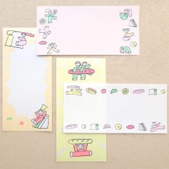 Cozyca Nishiwakitadashi Notepad - Pan to Genki