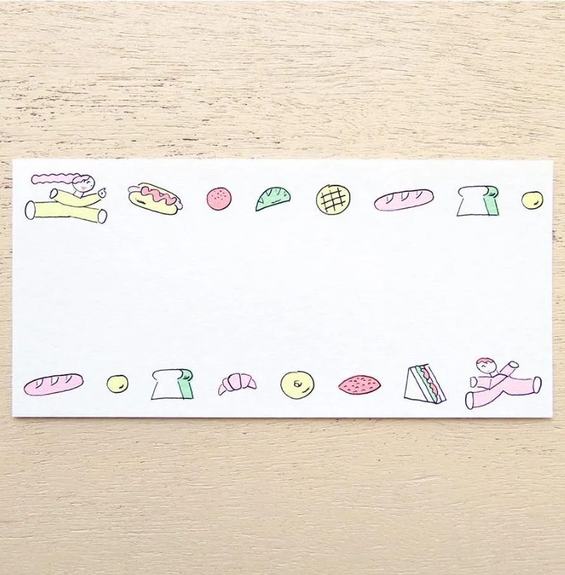 Cozyca Nishiwakitadashi Notepad - Pan to Genki