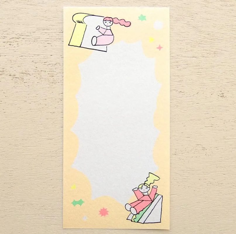 Cozyca Nishiwakitadashi Notepad - Pan to Genki