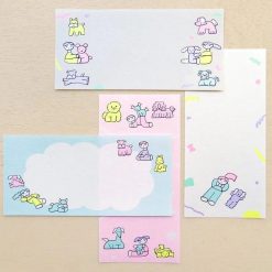 Cozyca Nishiwakitadashi Notepad - Dog Leisure Time