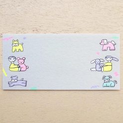 Cozyca Nishiwakitadashi Notepad - Dog Leisure Time