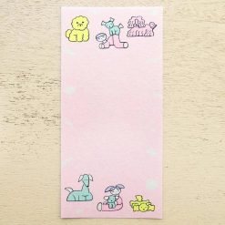 Cozyca Nishiwakitadashi Notepad - Dog Leisure Time