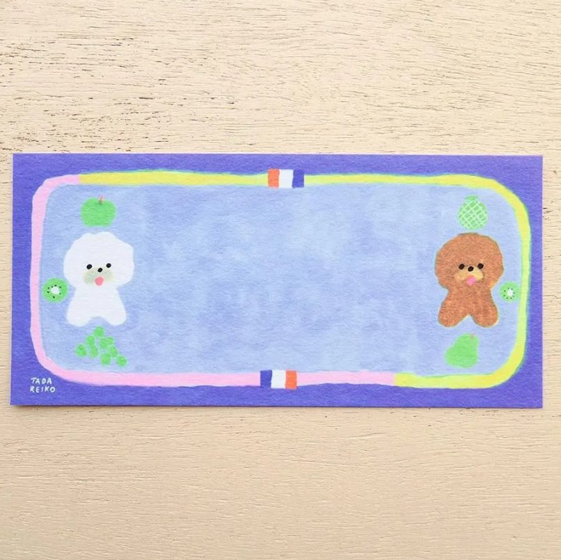 Cozyca Tada Reiko Notepad - The Good Dogs