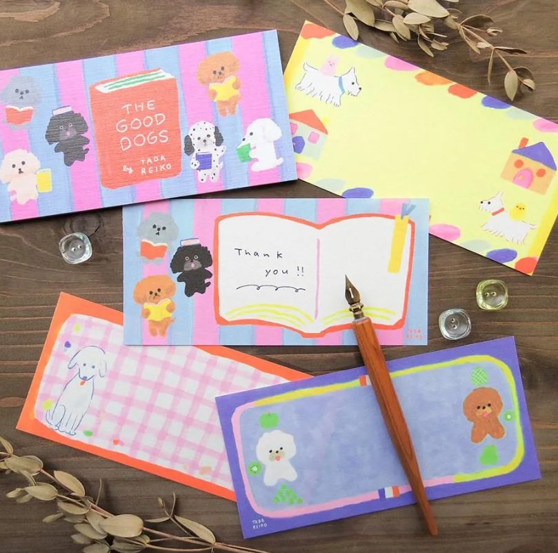 Cozyca Tada Reiko Notepad - The Good Dogs