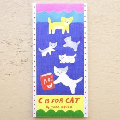 Cozyca Tada Reiko Notepad - C Is For Cat